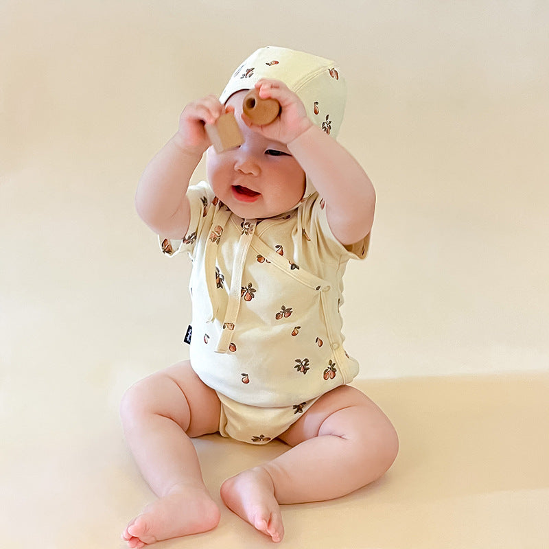 Baby Summer Cotton Monk Dress Bodysuit